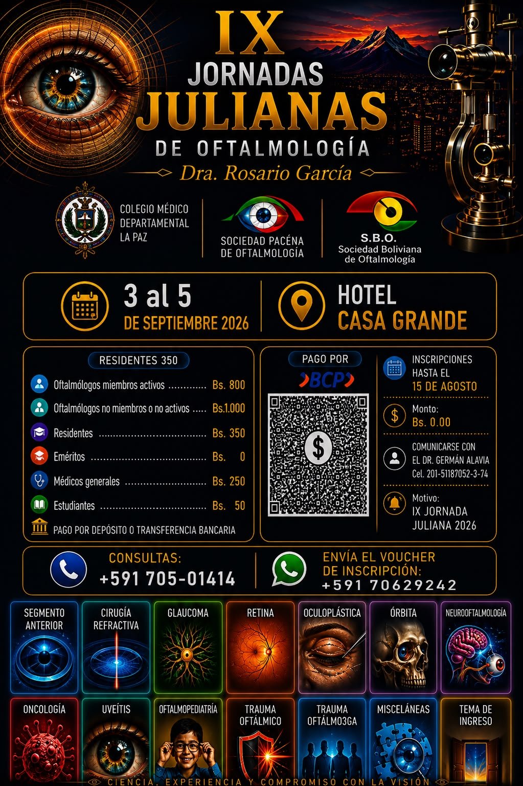 IX Jornadas Julianas de Oftalmología